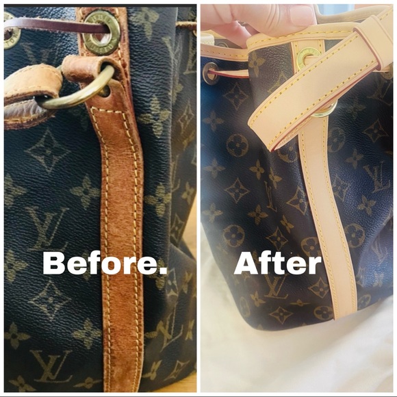 Authentic LV Monogram Canvas Noe- Stunning New Vachetta - Picture 6 of 17